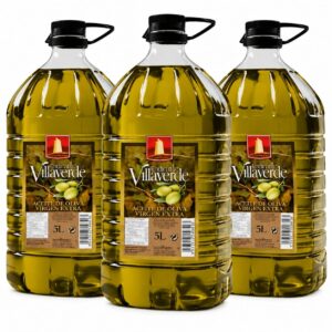 Aceite de Oliva Virgen Extra Torre de Villaverde – Picual Caja 3 x 5L (15 Litros)