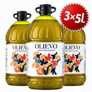 Aceite de Oliva Virgen Extra Huesa – Sierra de Cazorla (Picual)  3x 5 Litros